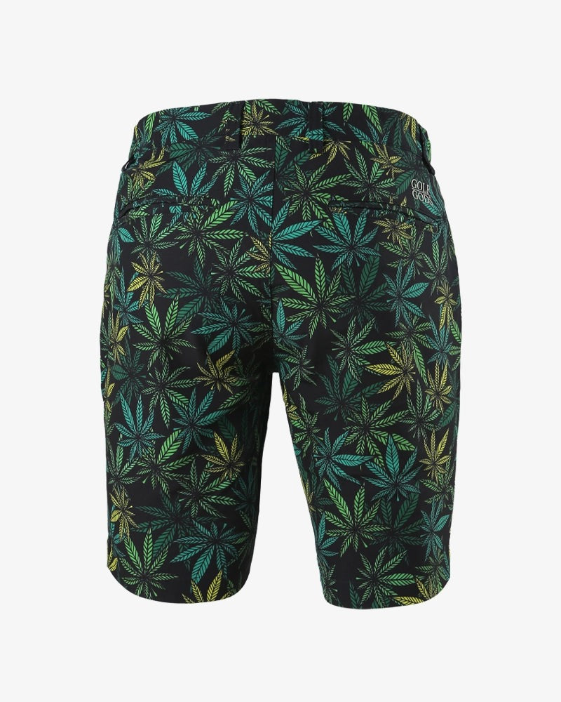 GOLF GODS - GOLF GODS Men's Devil's Lettuce Soft Feel Golf Shorts - The Agora Bangkok